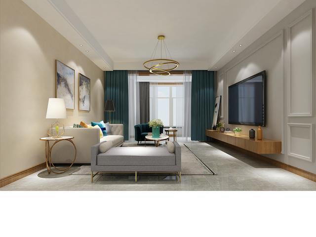 装修案例丨明博新城145㎡现代简约风原木色灰色搭配出温馨空间