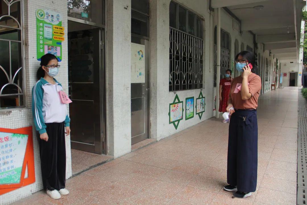 佛山市白燕小学开展新冠肺炎疫情防控应急处置第二次演练