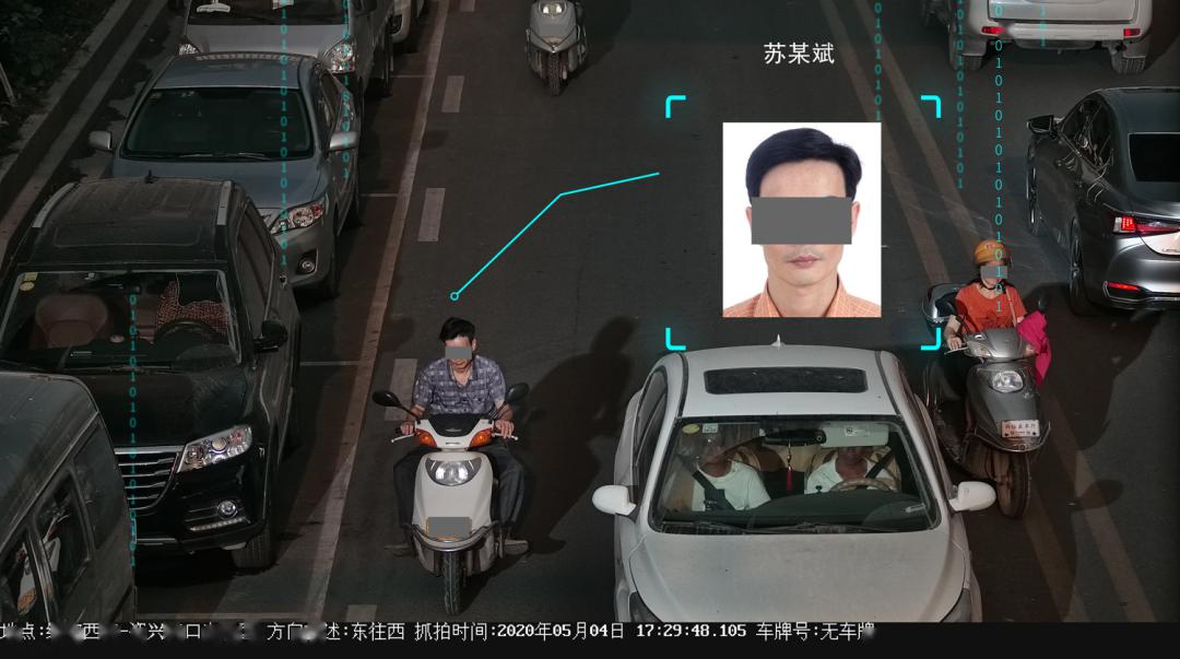 潮州启用人脸识别高清抓拍系统不佩戴头盔他们被曝光还将面临罚单67