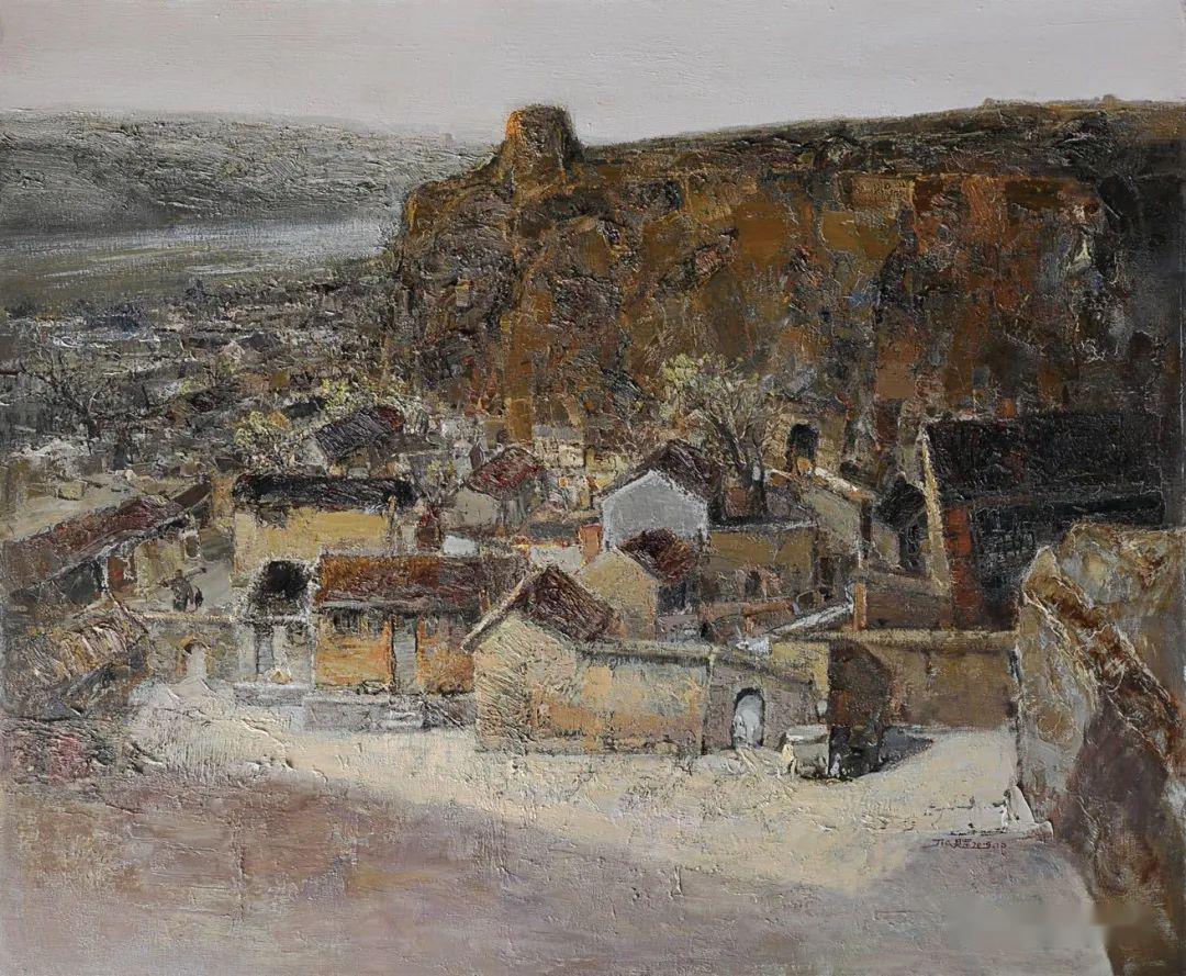 危情日记工作室中的艺术家贾见罡