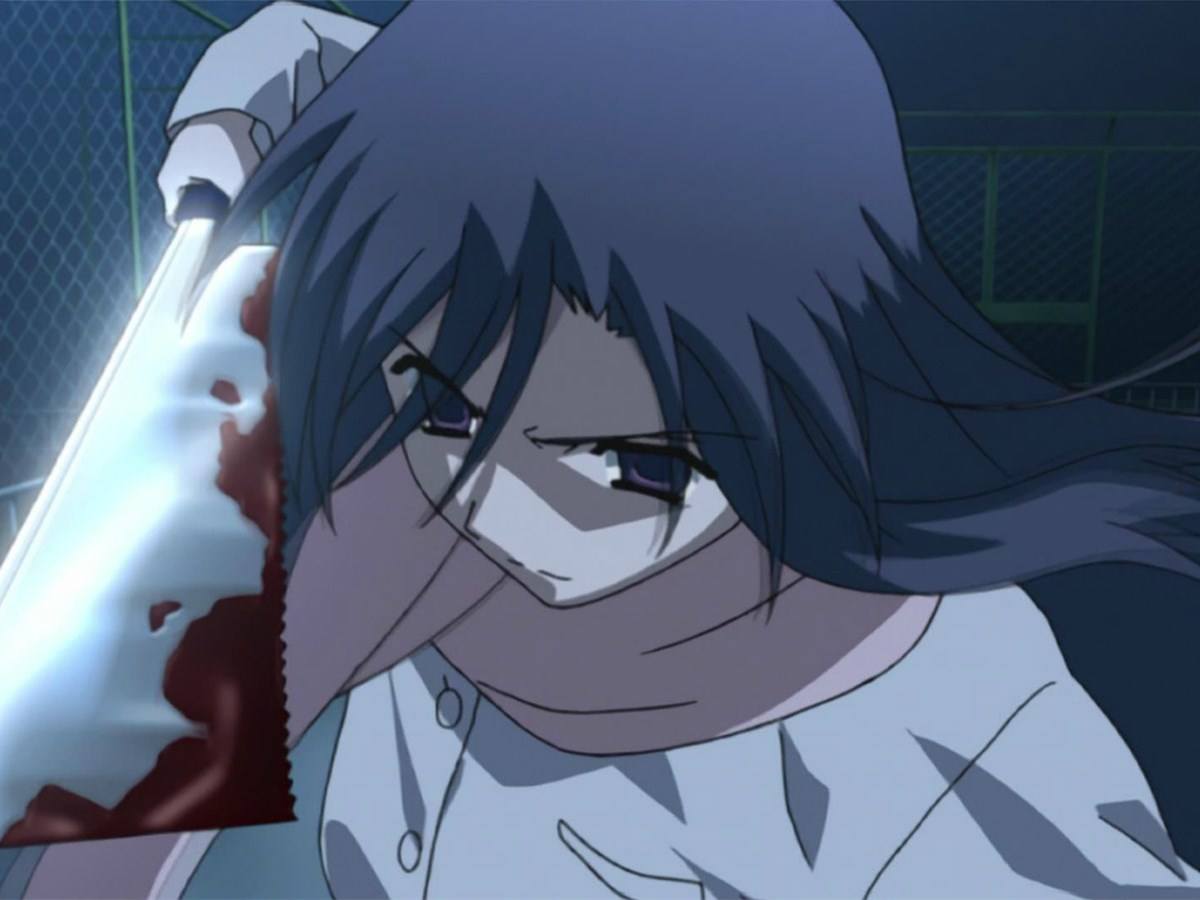 8.龙宫礼奈龙宫礼奈,出自动漫《寒蝉鸣泣之时》.