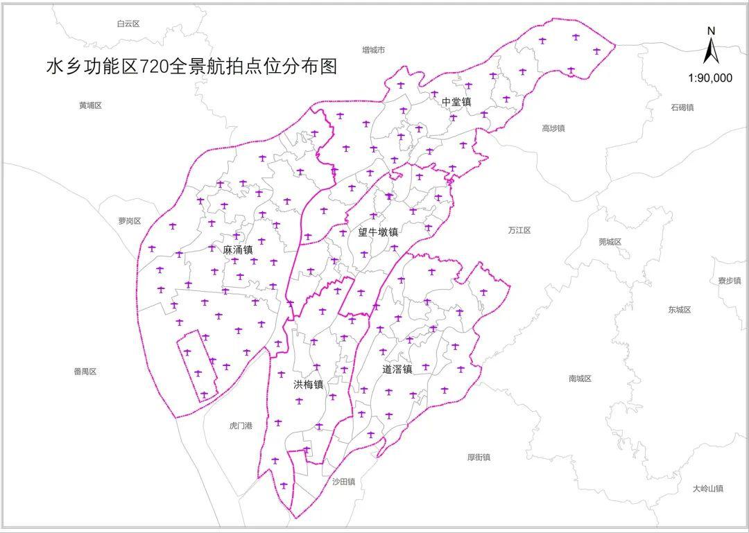 望牛墩各村地图图片