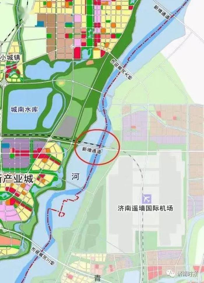 向北穿绕城北线,过黄河,沉沙池,北至308国道,全线总长约7