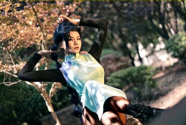 至于梅花十三的cosplay,还原程度也非常高.