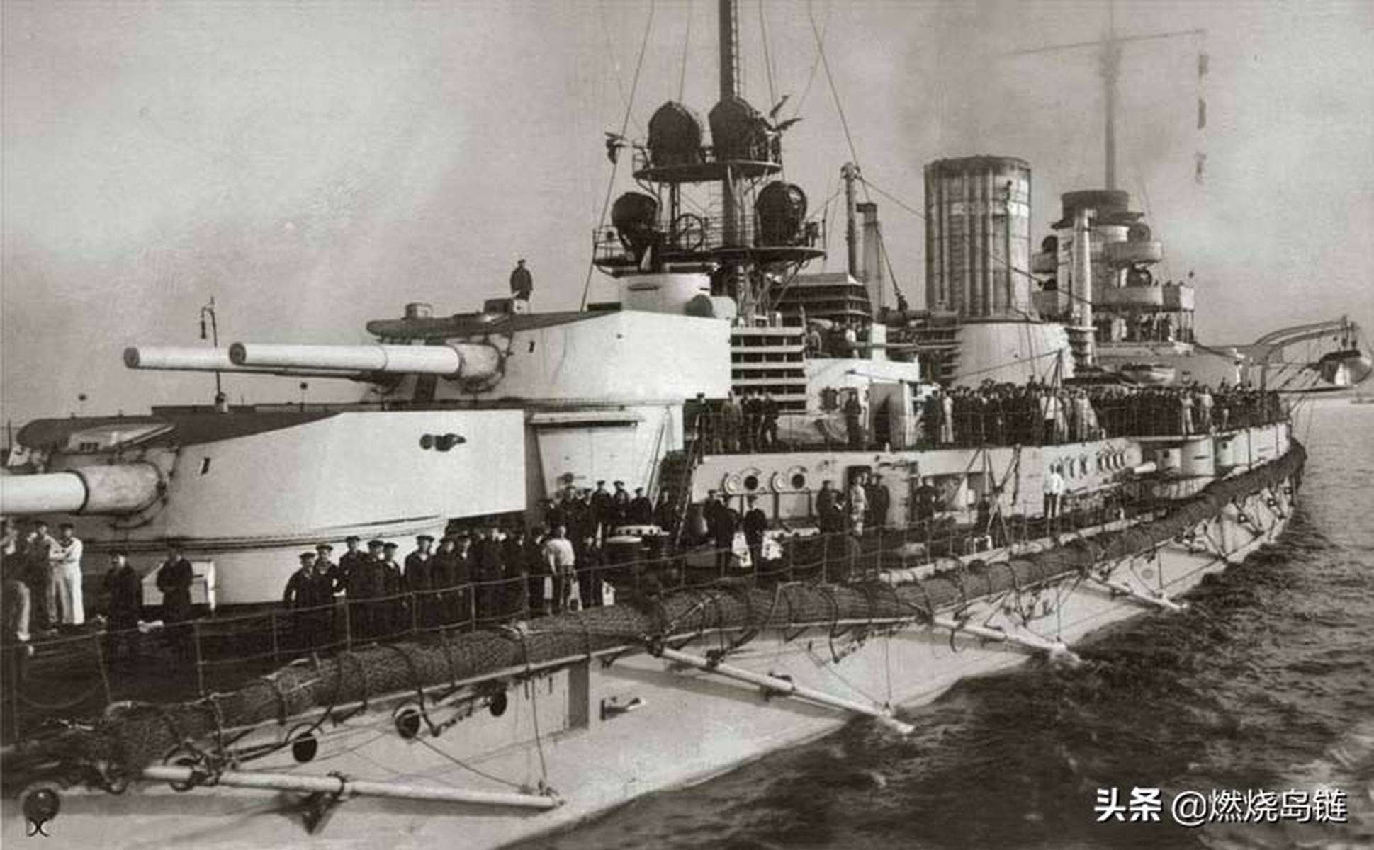 德意志帝国海军的传奇——“毛奇”级战列巡洋舰-图库-手机搜狐