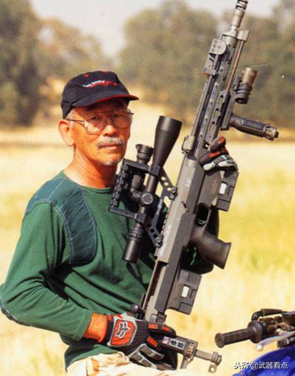 军事丨德国dsr1狙击步枪采用犊牛式设计大量钛合金制造