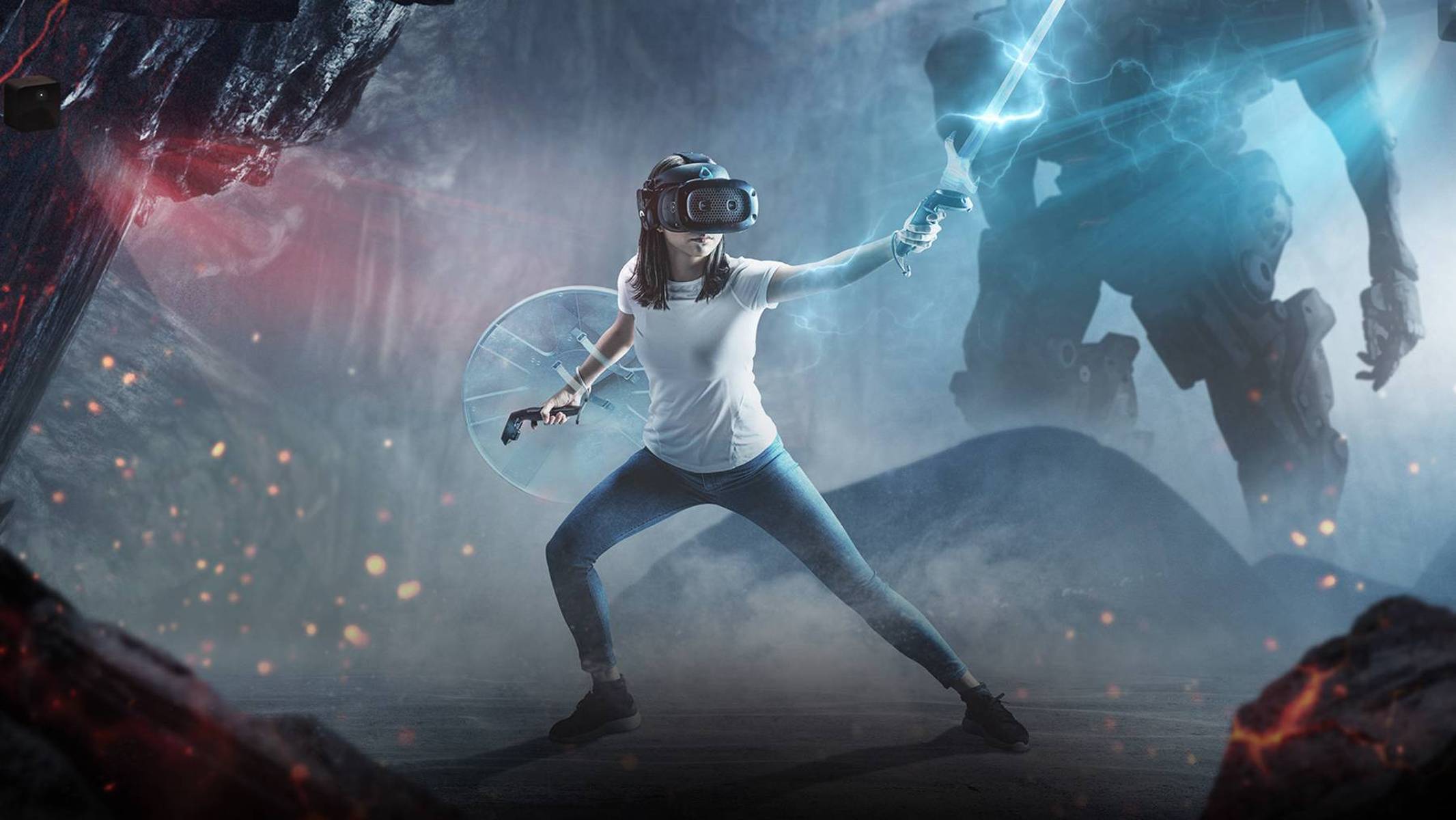 HTC 发布三款新 VR 设备,还做了一个概念眼镜
