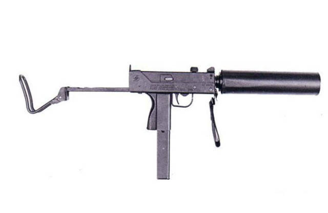 美国生产的名枪 mac10冲锋枪
