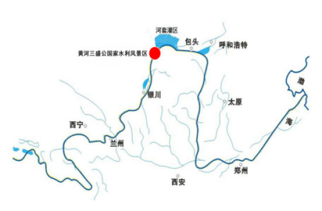 "黄河百害,唯富一套." 河套平原