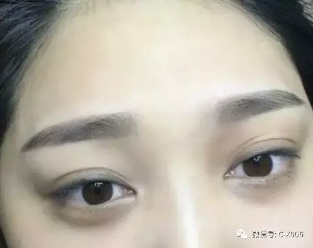 纹绣技术——做眉毛, 浓淡相宜, 才显技术价值.