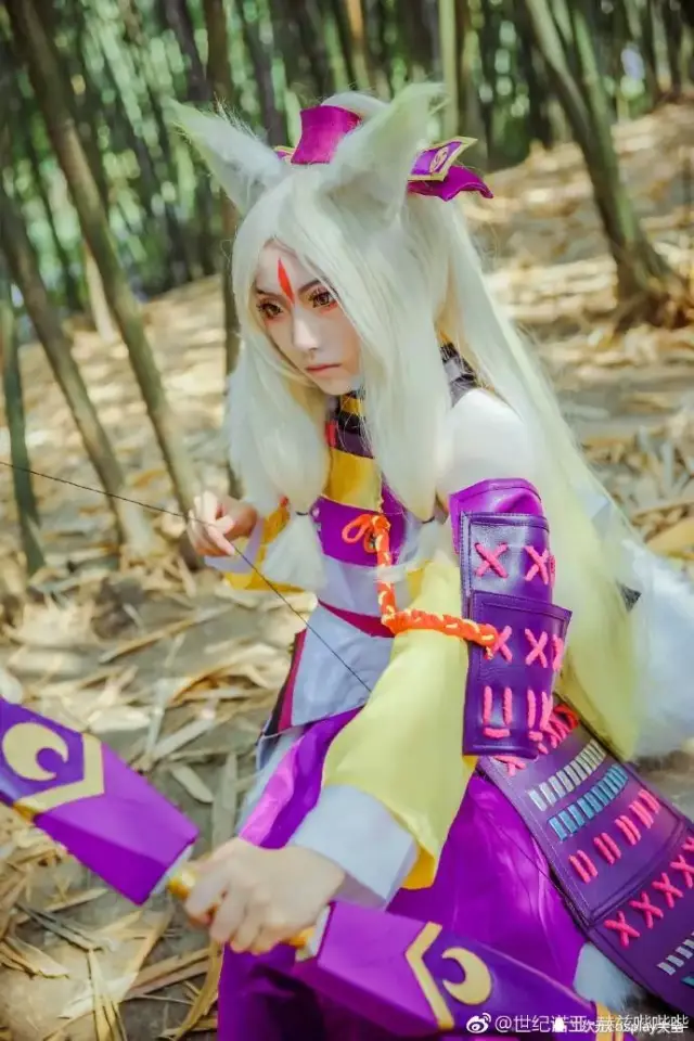 原作:陰陽師手遊 角色:白狼 cn:赫茲嗶吱嘰 攝影:曉月映畫