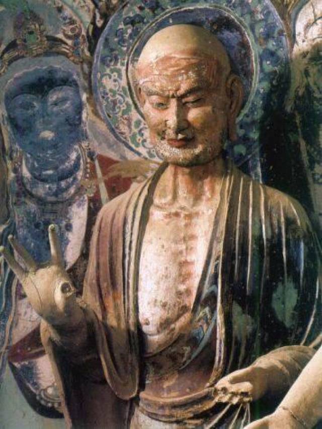 莫高窟第四十五窟·迦叶雕塑