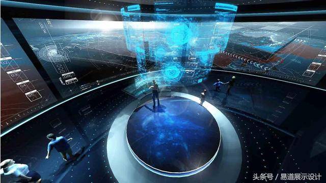 易道展示推出裸眼3d数字全息沙盘技术创新杀手锏!