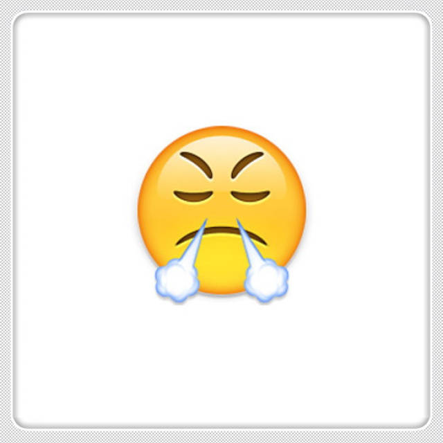 鼻孔出烟不是代表生气?这15个emoji 一直都用错了