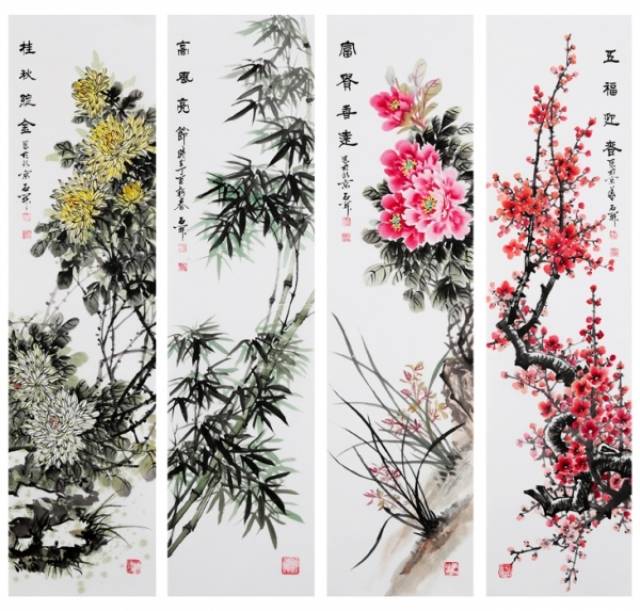 家居客厅挂什么画 易从网为您推荐国画美美哒