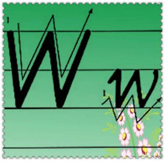 小学英语26个英文字母书写顺序,不掌握