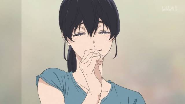 男主一天放学,花冈雫女神在等男主,男主虽然前面已经被小哥哥迷得神魂