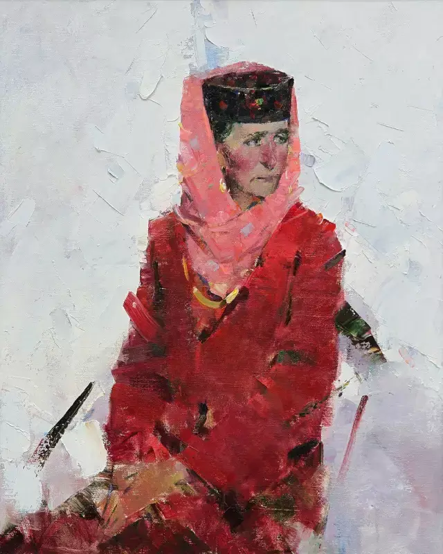 "嬗变——新疆青年油画展"获奖作品及评委作品
