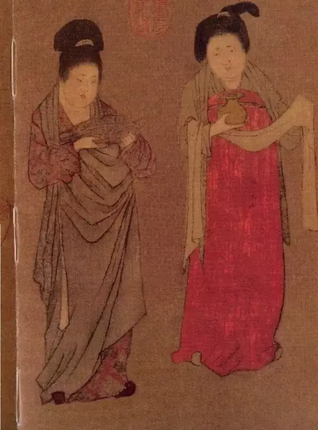 唐朝古画人物,唐代人物画_大山谷图库