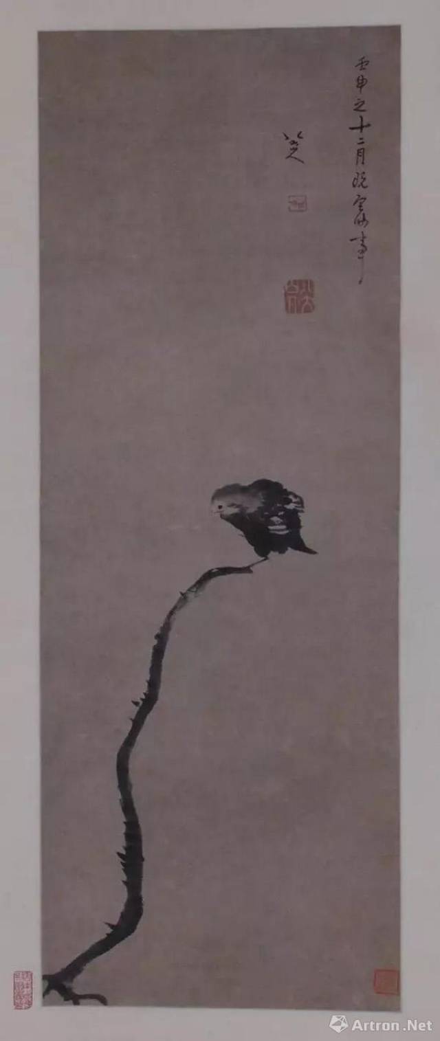 清国ー民国　絵画　肉筆保証　馬家桐　『花鳥図』　中国画 時代物 古美術品絹本肉筆 在銘 池上秀畝(しゅうほ1874-1944)絹本 花鳥図 - cozyantique's