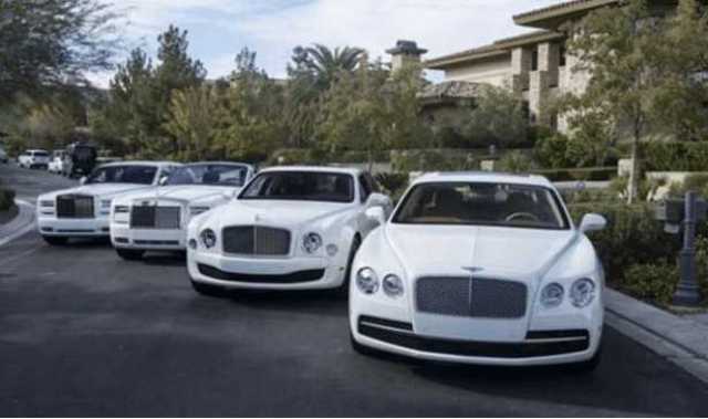 带你领略炫富狂魔梅威瑟那平平无奇的私人车库!