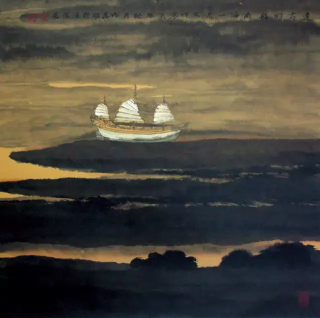 又见"丝路"——谢鼎铭"古海上丝绸之路"组画