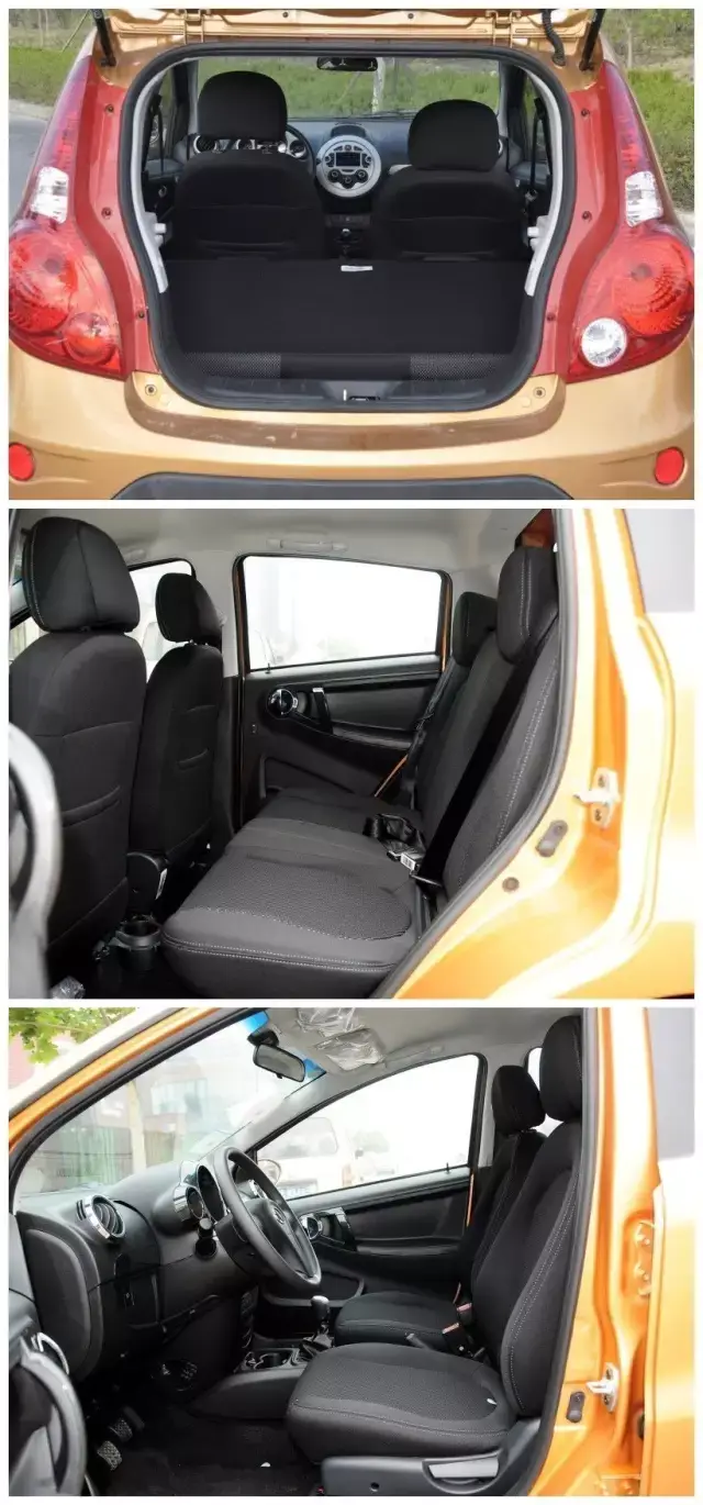 空间还行:江淮悦悦这款顶配只要4万的微型小轿车一上市就受到很大的