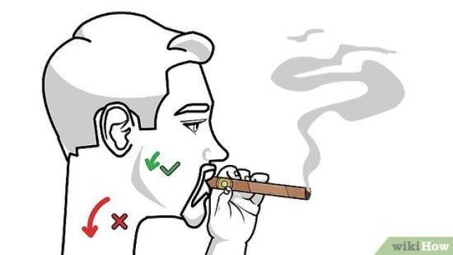 图解 如何抽雪茄