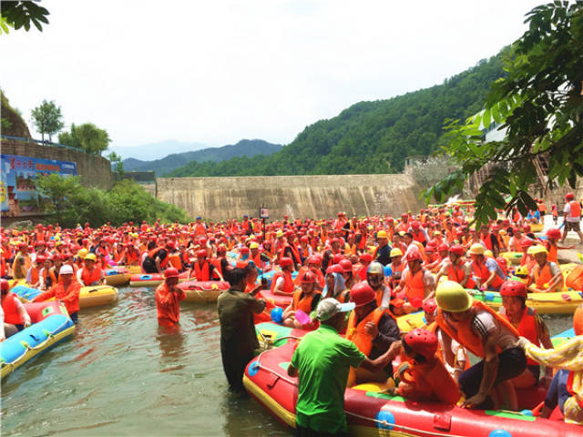 尧山梦幻漂流助力打造中原漂流最佳胜地