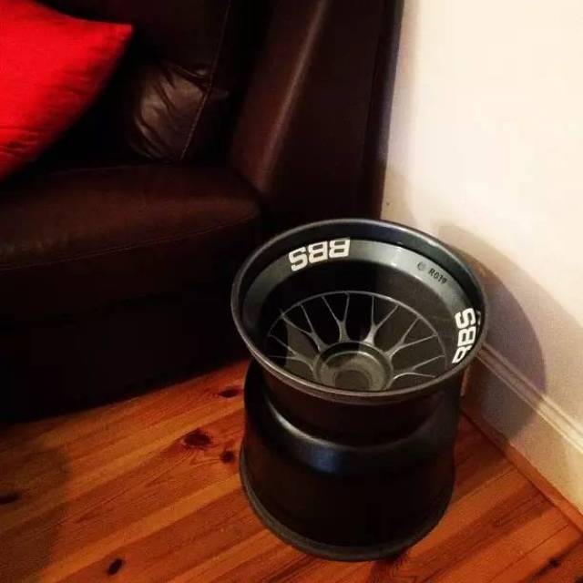 改装爱好者家里必备创意轮毂茶几