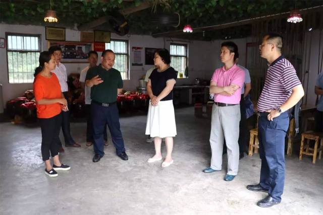 潘慧一行来到侧岭乡三红现代农业示范区,实地查看示范区种植规模,并