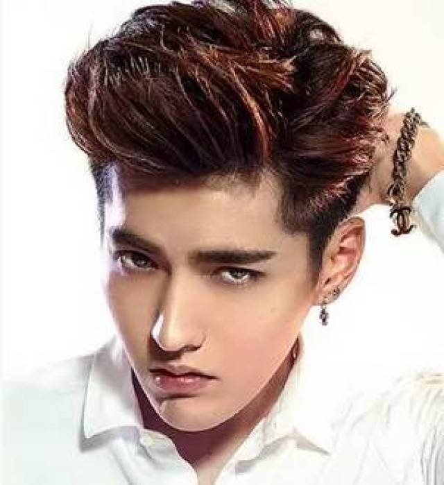 男士发型丨2017年最新男生狼奔头发型