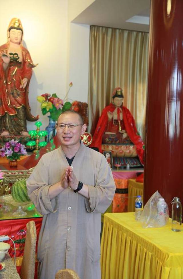 宏惺法师弘法三里塔寺