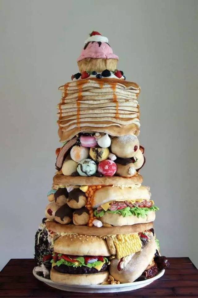 世界上最古怪的蛋糕合集