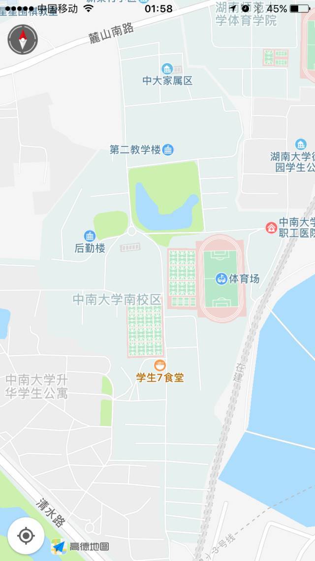 中山大学南方学院地图图片