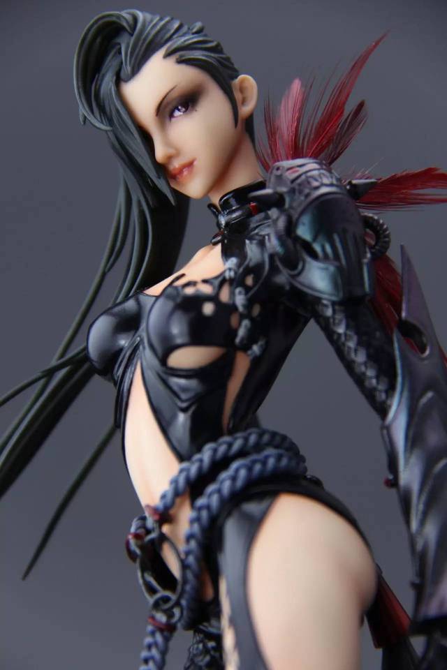 【模玩作品赏析】奥赛佳作回顾,人形gk【1/6《剑灵》蛇蝎帝王-幽兰】