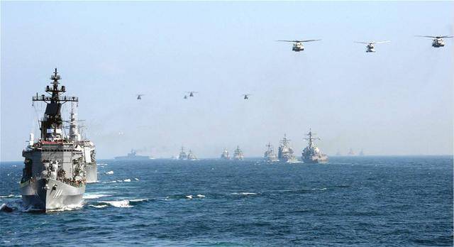 星辰大海的壁垒,脚盆国海军