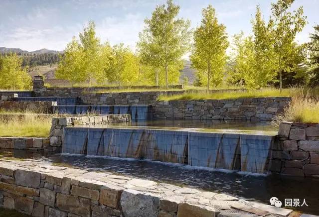 跌水景观,灵动之美!