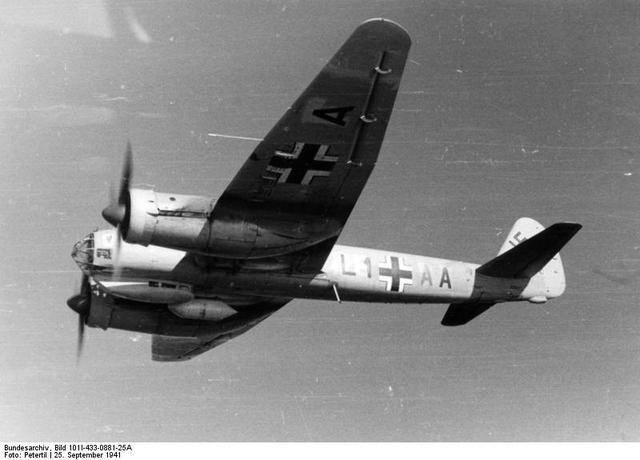 纳粹德国轰炸机图片