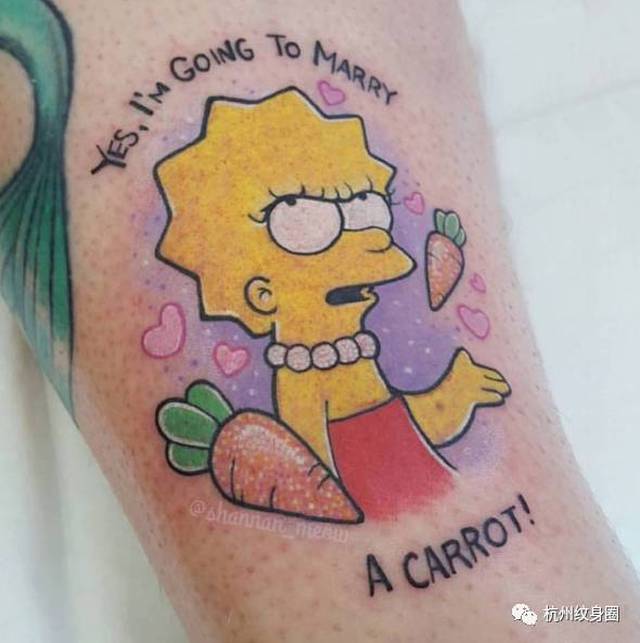 tattoo | 纹身素材:辛普森