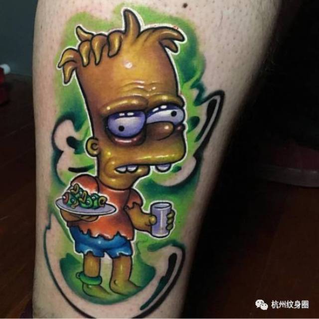 tattoo | 纹身素材:辛普森
