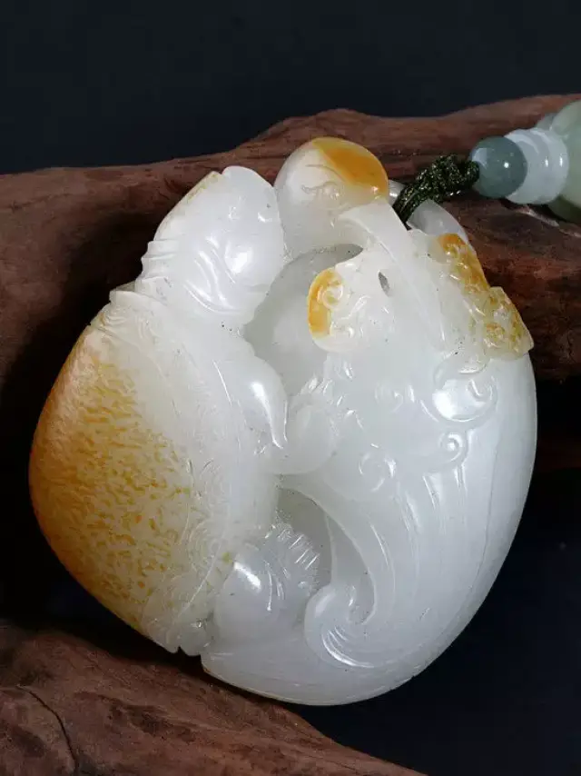 和田白玉 寿老人 唐物 清朝 羊脂玉 和田玉羊脂白玉吉祥如意把件（177.57g） – 厚德载玉
