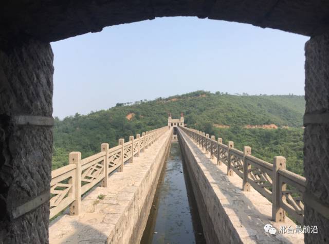 沙河太行渡槽,中国第一单孔宽度浆砌石拱桥!