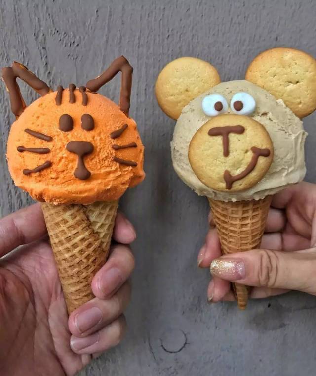 卡通甜筒冰淇淋 拥有它才是完美的小可爱!