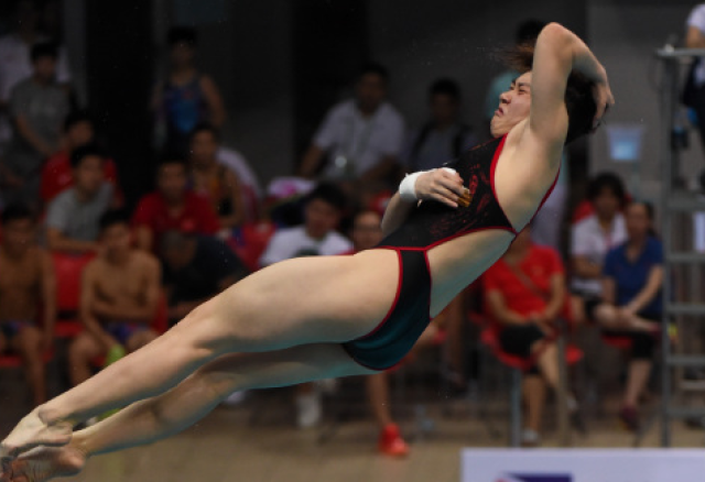 陕西队司雅杰夺全运会女子跳水个人全能冠军