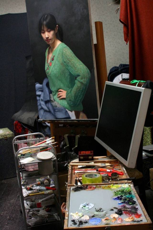 看第一眼就跪了,冷军价值6000万的画