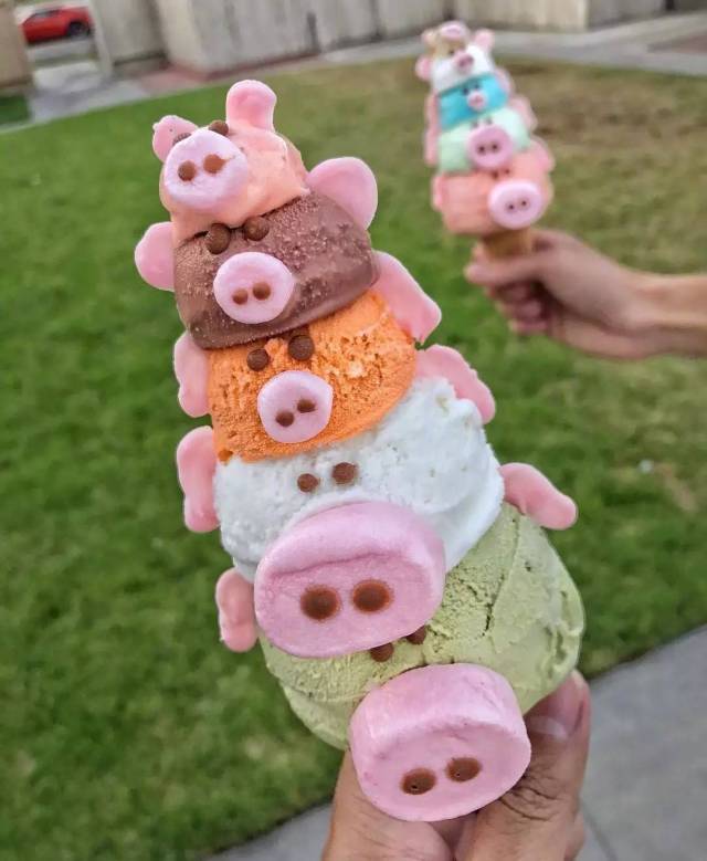 卡通甜筒冰淇淋 拥有它才是完美的小可爱!