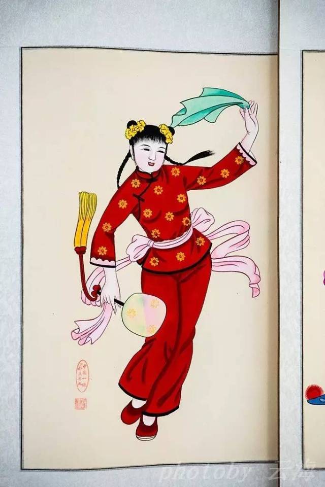 千里漫行话潍坊,高密扑灰年画,石家画堂