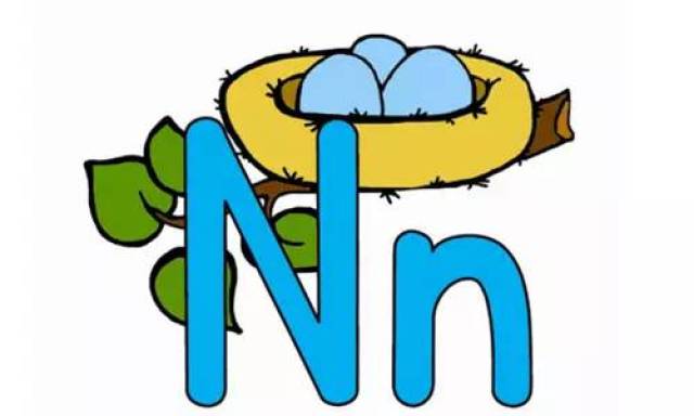 从零开始学自然拼读 - letter n
