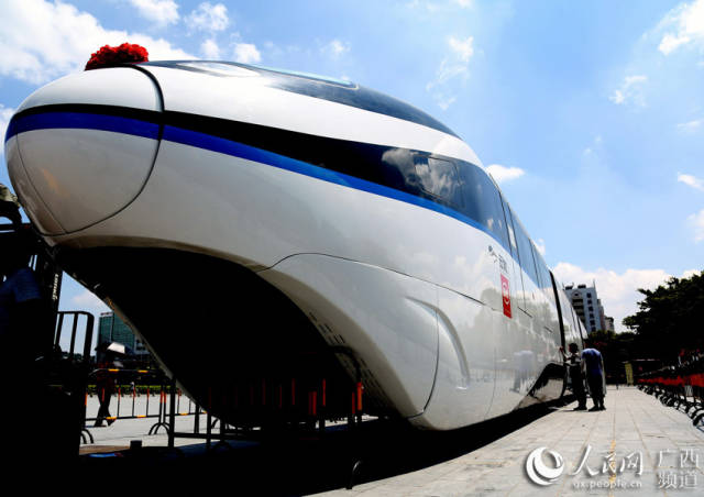 桂林云轨列车真车首次曝光,抢先知道请打卡!